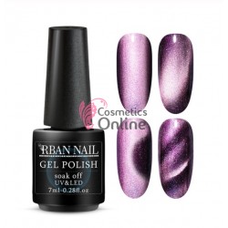 Oja semipermanenta Cat Eye 5D UV /LED RBAN NAIL Cod 5042 Pink